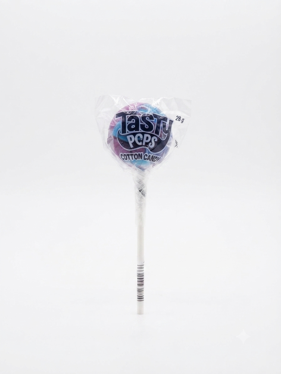 Dr. Sweet Tasty Pop zucchero filato 28 gr.