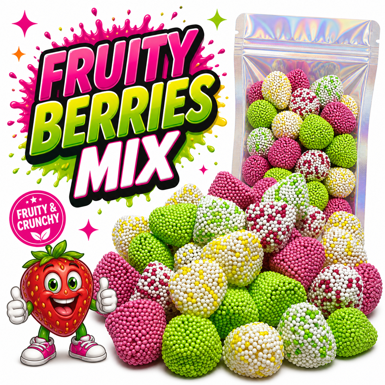 Mix di bacche dolci e fruttate