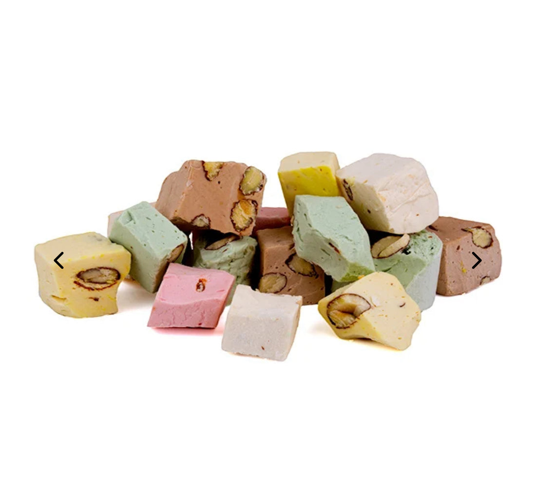 Soft nougat 5 flavours 500 gram