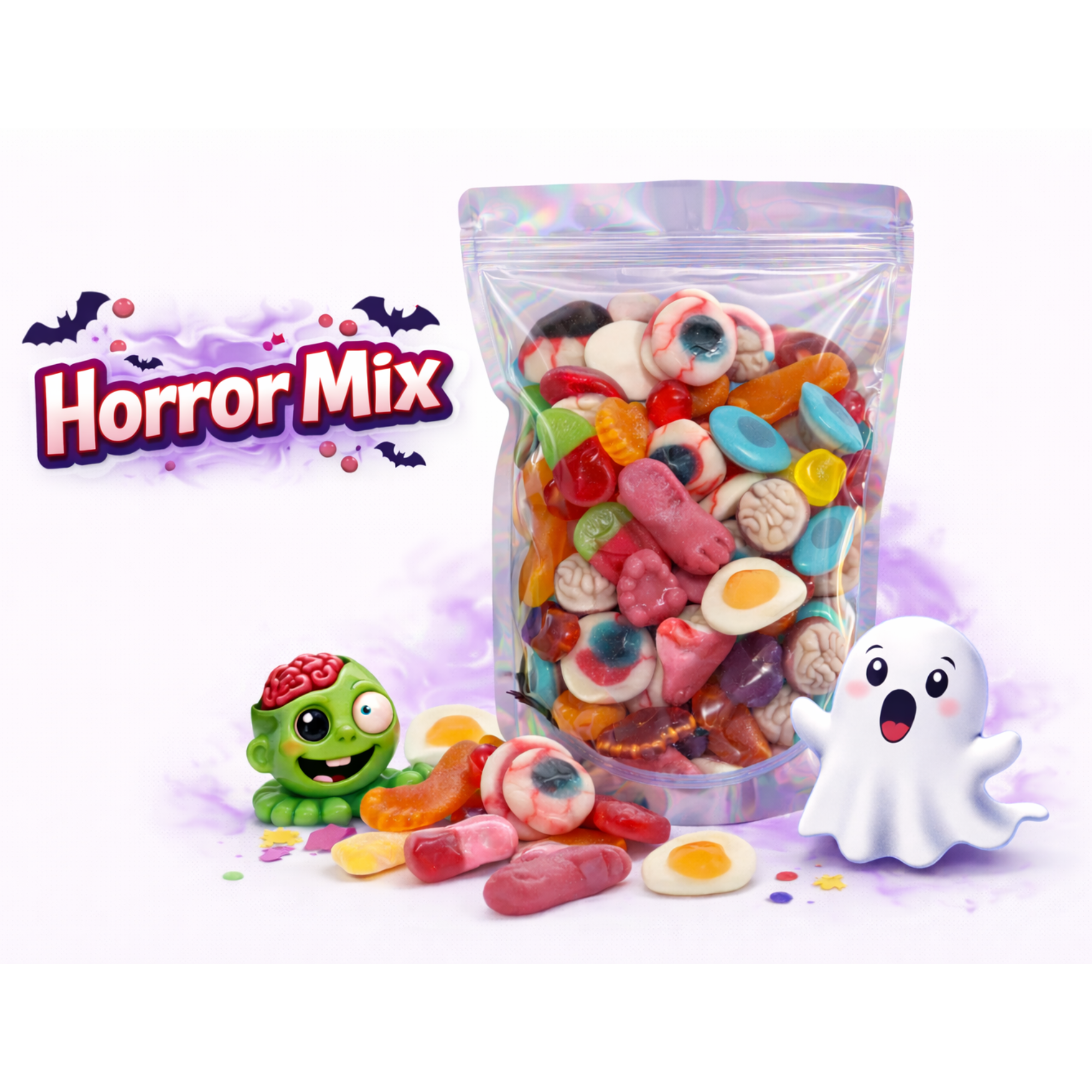 Mix di caramelle horror