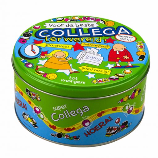 Scatola di caramelle ripiena Collega - 500 g