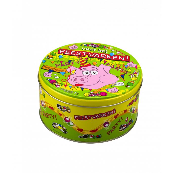 Scatola di caramelle ripiena Festeggiato - 500 g
