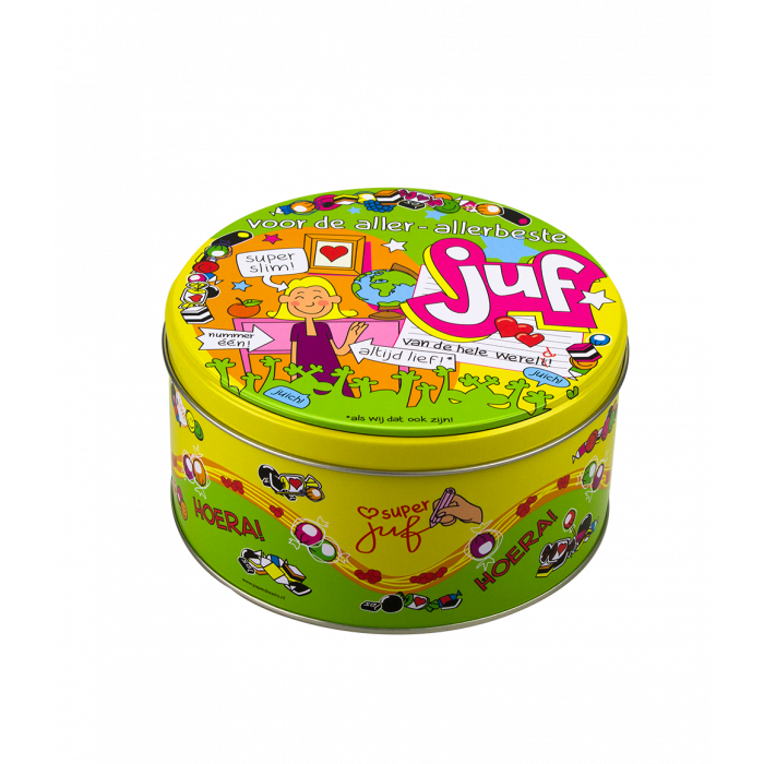Scatola di caramelle ripiena Maestra - 500 g