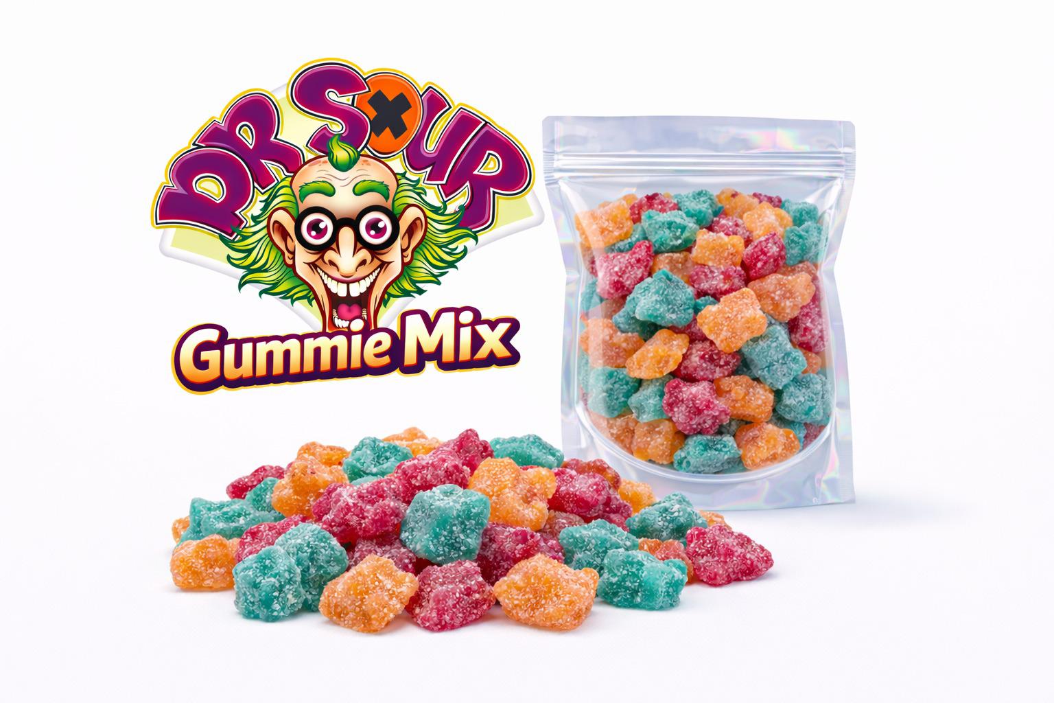 Dr. Sour Mix di palline in polvere