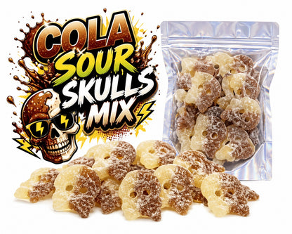 Bubs Teschi acidi alla cola 250 grammi