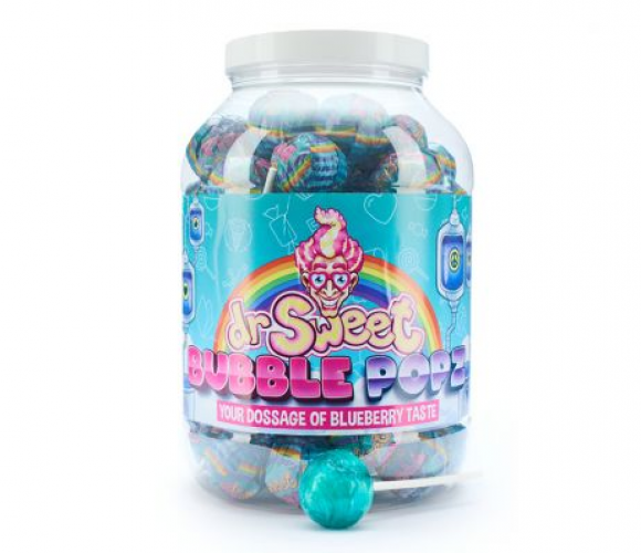 Dr.SweetBubblePopzBlueberry25gr.