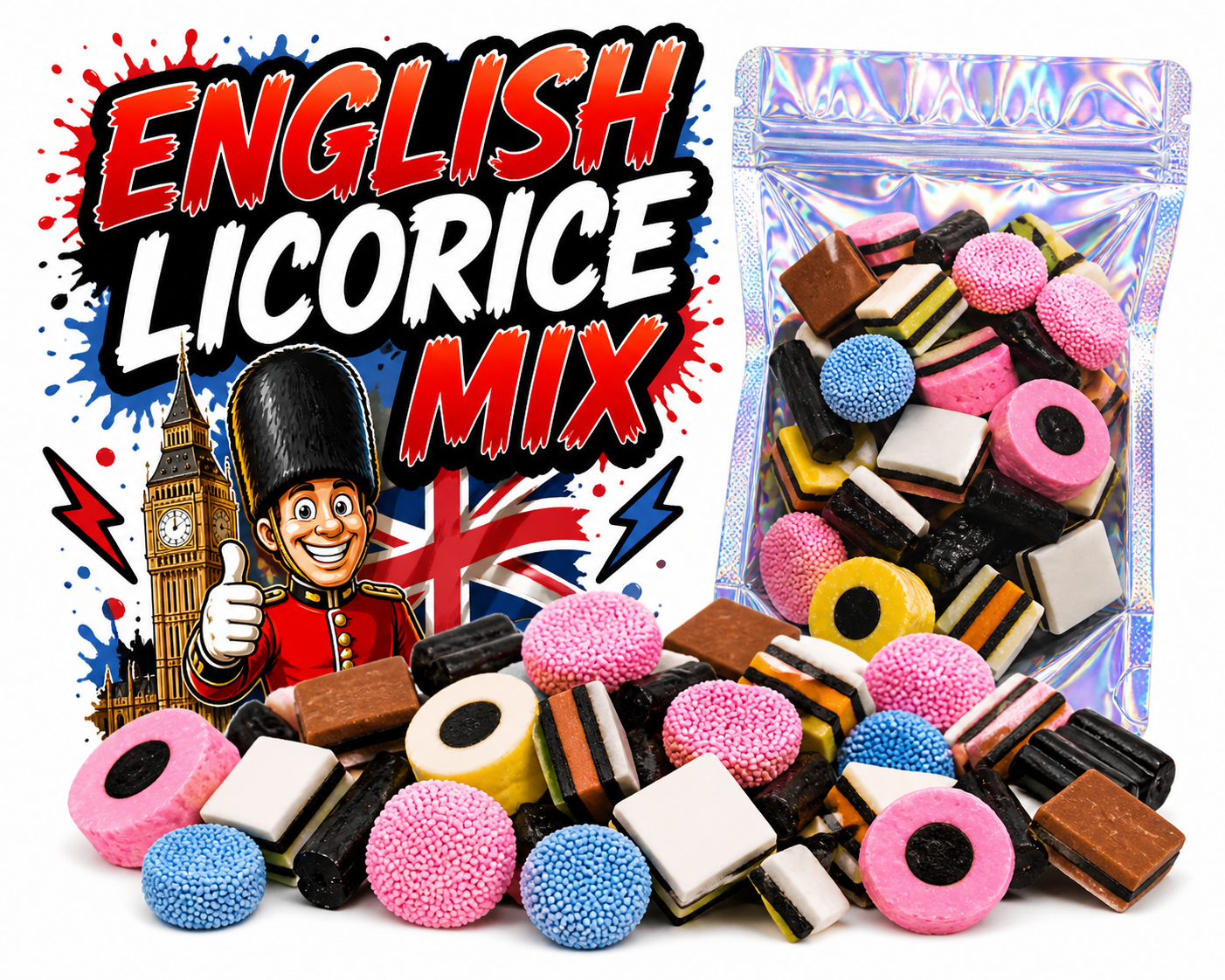 Mix di liquirizia inglese