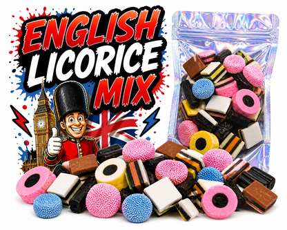 Mix di liquirizia inglese
