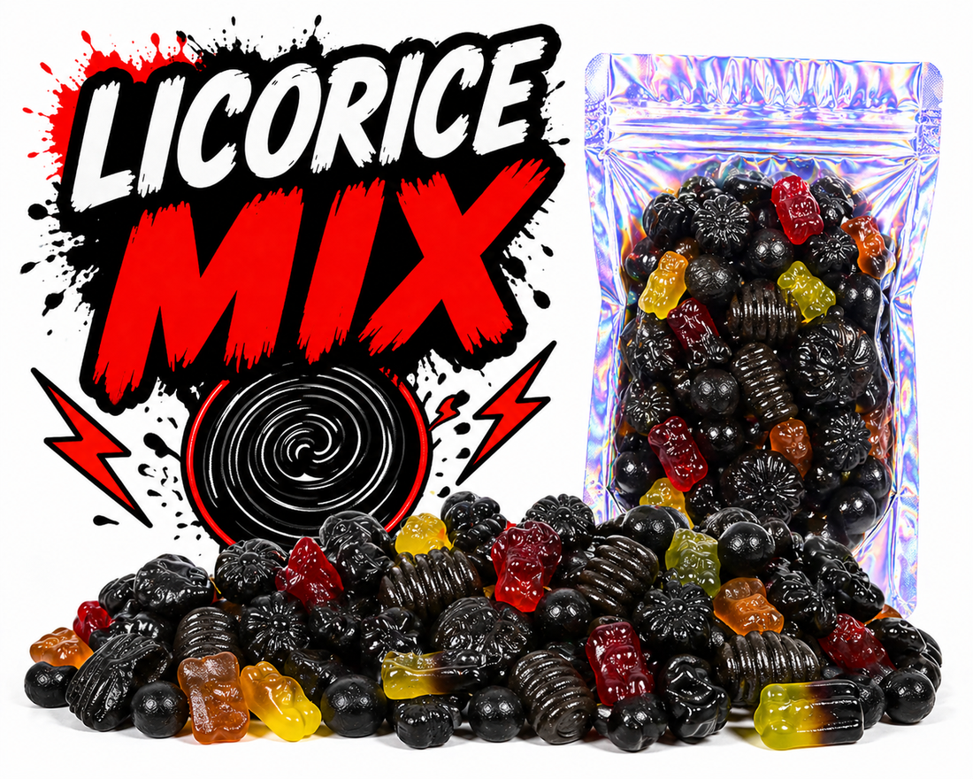 Mix di liquirizia dolce e morbida