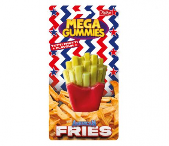 Mega Gummies American Fries 120 g