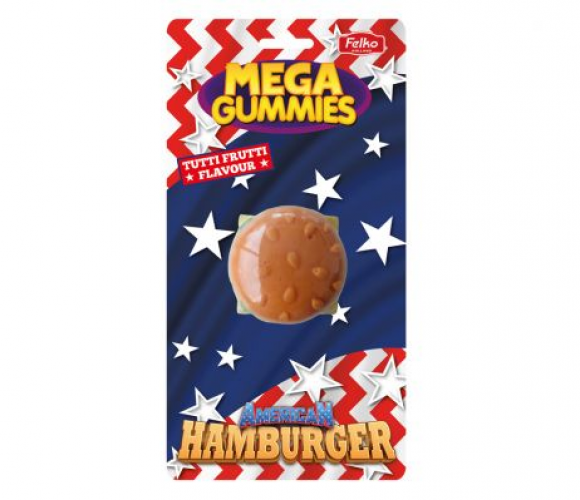 Mega Gummies Hamburger americano 120 g