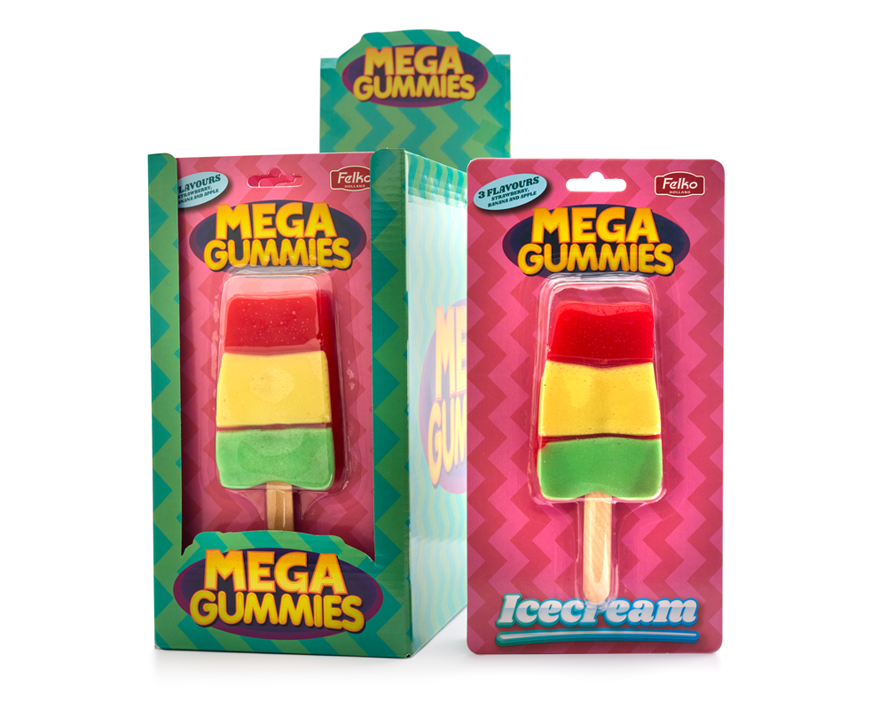 Mega Gummies Gelato 120 g