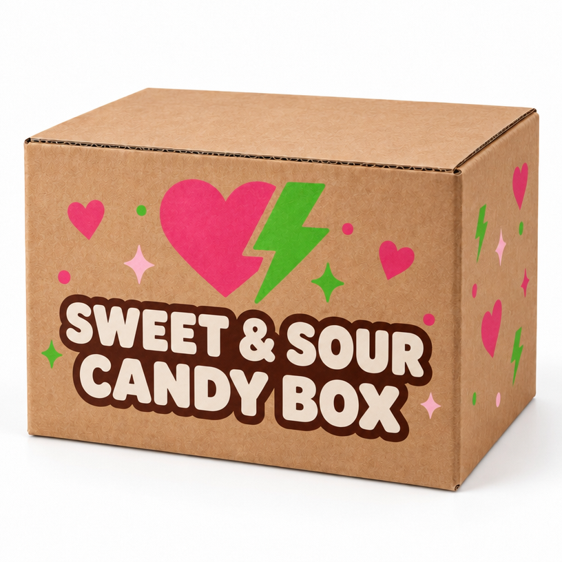 Box di Caramelle Mistero dolce e aspro