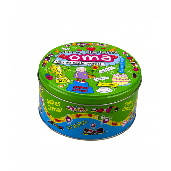 Scatola di caramelle ripiena Nonna - 500 g