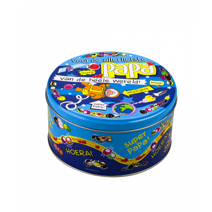 Scatola di caramelle ripiena Papà - 500 g