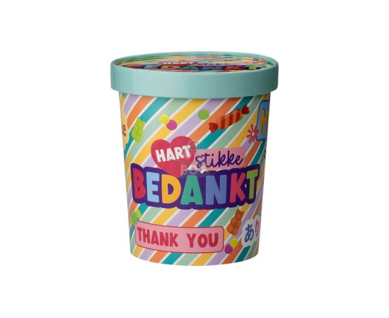 Bucket di caramelle Grazie
