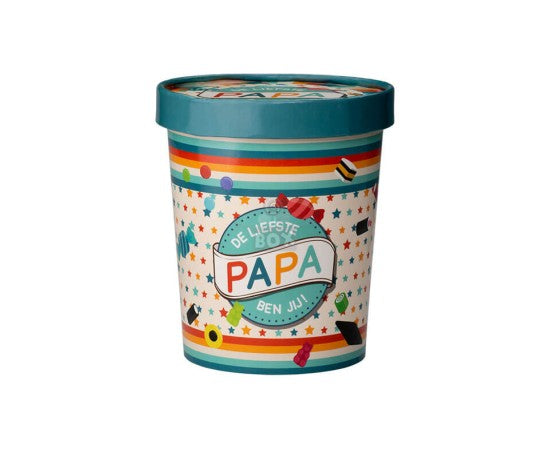 Bucket di caramelle Papà