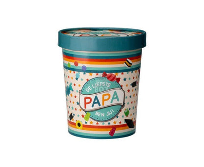 Bucket di caramelle Papà